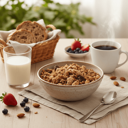 Muesli croquant Noisettes et Raisins secs - Cavanna