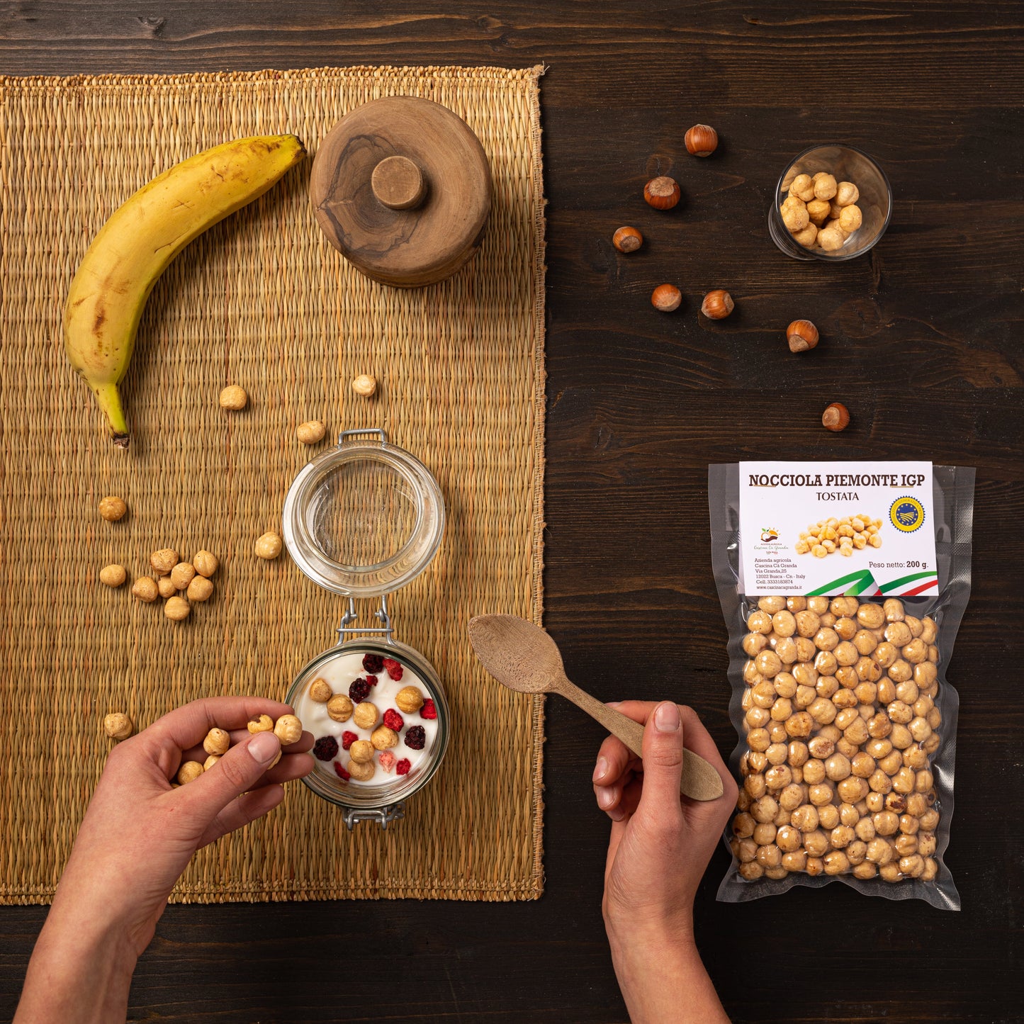 Piemonte in a Bite: Roasted, Pure, and Unmistakable Hazelnuts