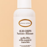 Olio Corpo Nutriente con Olio di Oliva e Arancio
