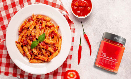 Sauce arrabbiata avec Tomate Toscane 320gr.