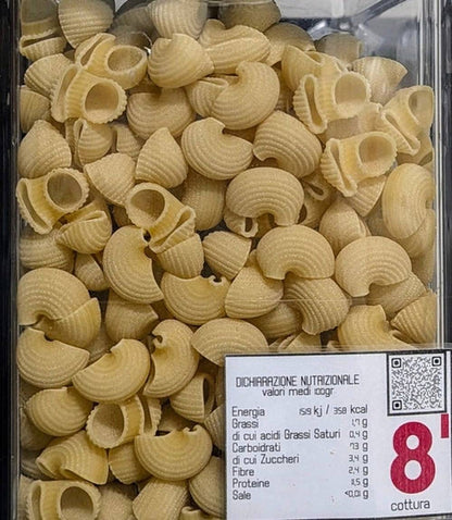 Conchiglie Rigate Biologiche di grano duro