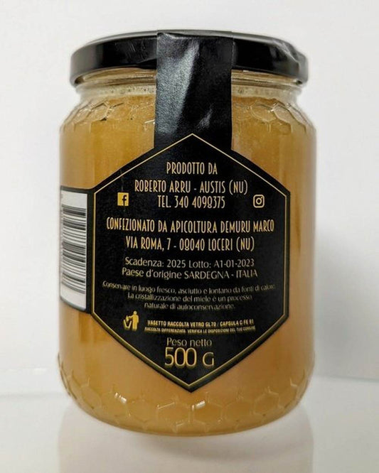 Miele di MilleFiori 500gr - Apicoltura Roberto Arru
