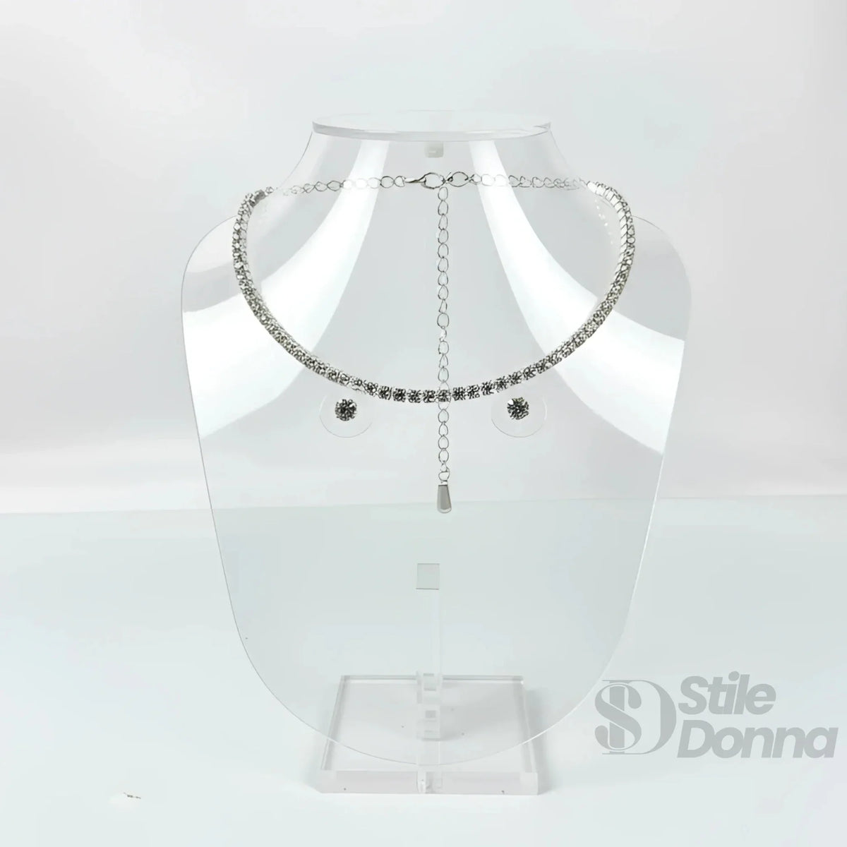 Parure Collana Oro e Orecchini a Lobo