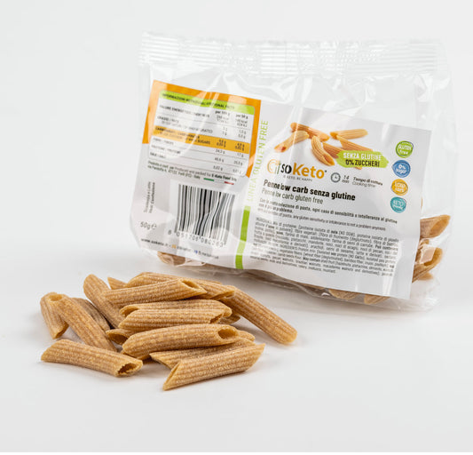 KETO-Penne OHNE GLUTEN 0 % Zucker - 50gr