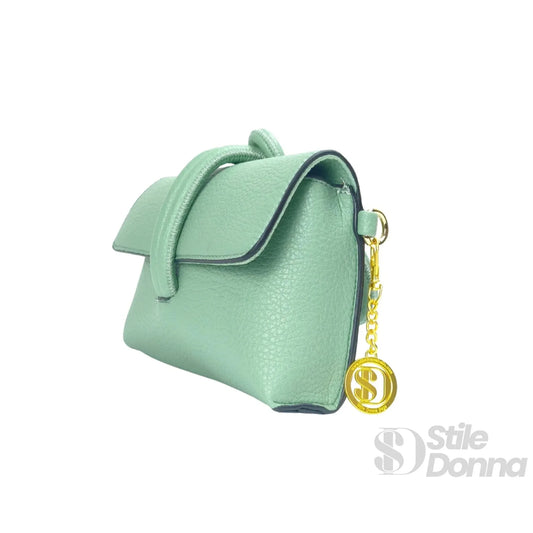 Mint Green Clutch with Zipper