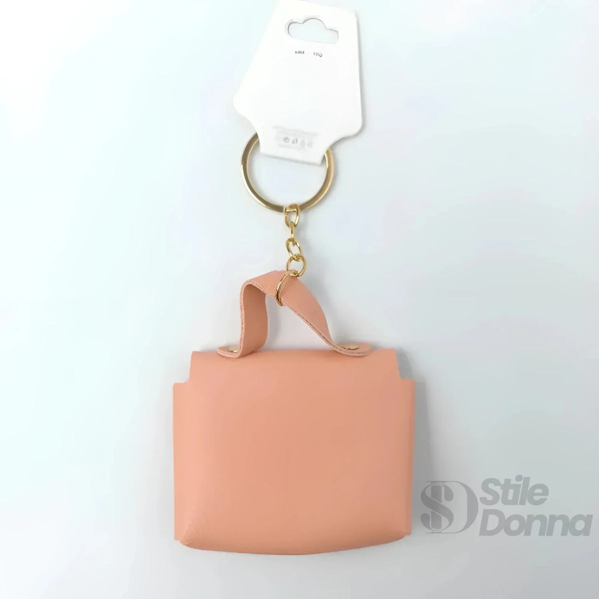 Floraler Schlüsselanhänger mit Portemonnaie
