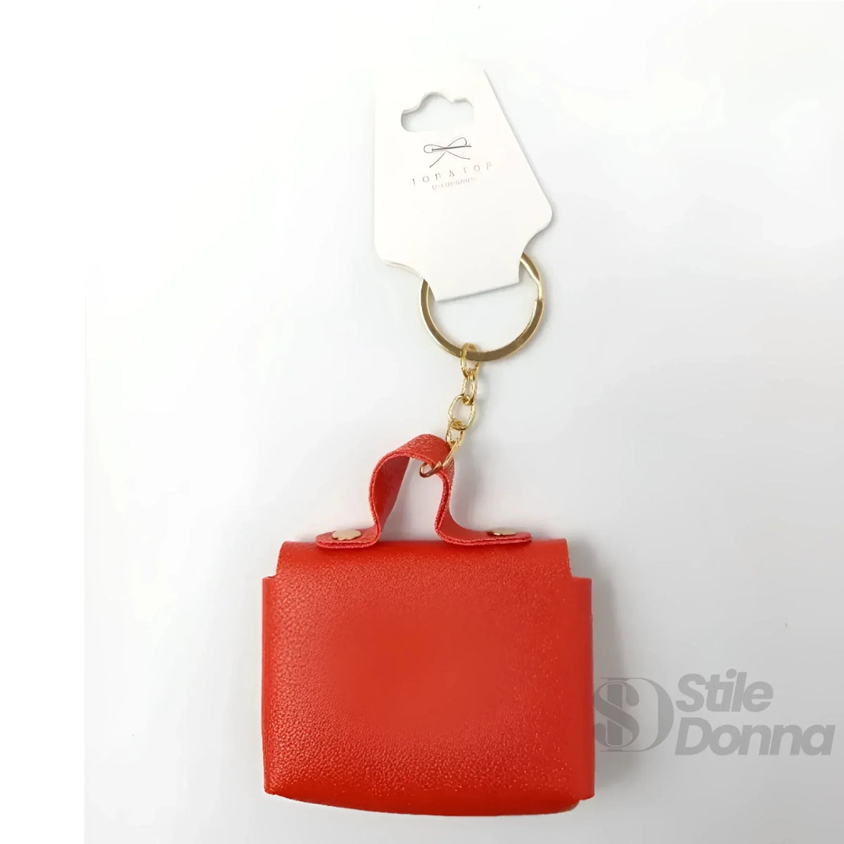 Floraler Schlüsselanhänger mit Portemonnaie