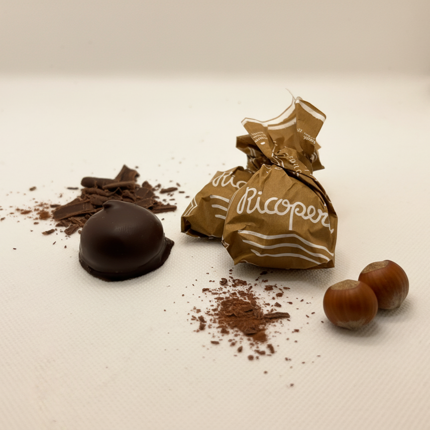 Praline alla Nocciola – Cioccolatini Vegani Artigianali