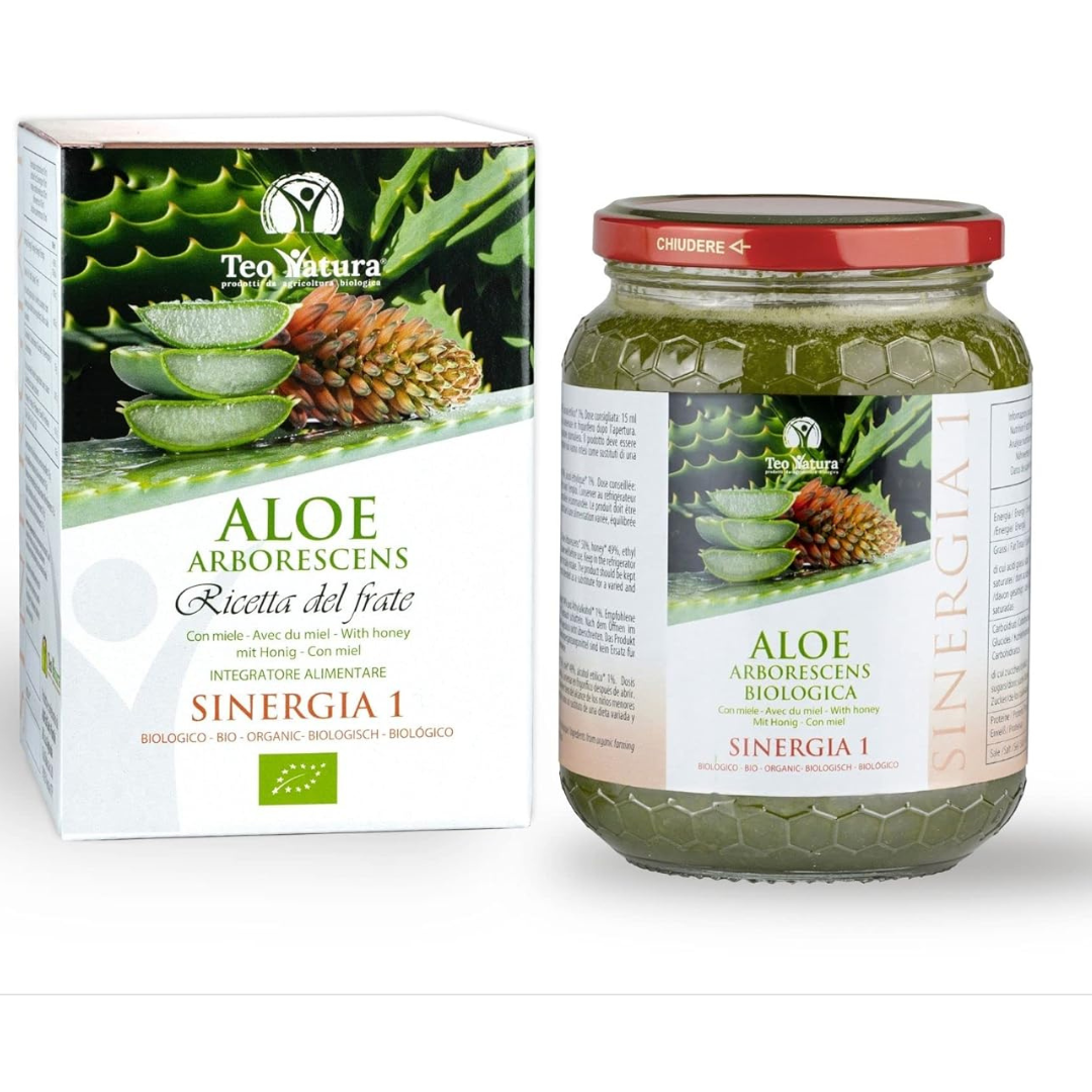 Aloe Arborescens Padre Zago | SINERGIA 1 | 750ml - Receta Original Bio