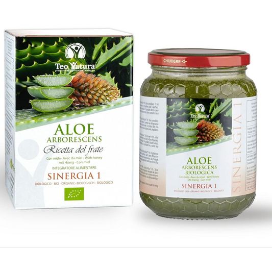 Aloe Arborescens Padre Zago | SINERGIA 1 | 750ml - Receta Original Bio