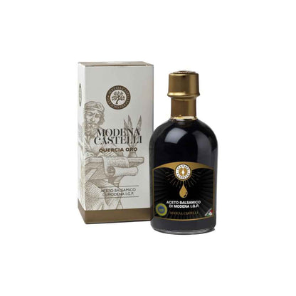 Aceto Balsamico di Modena I.G.P. "Quercia Oro" 250ml.
