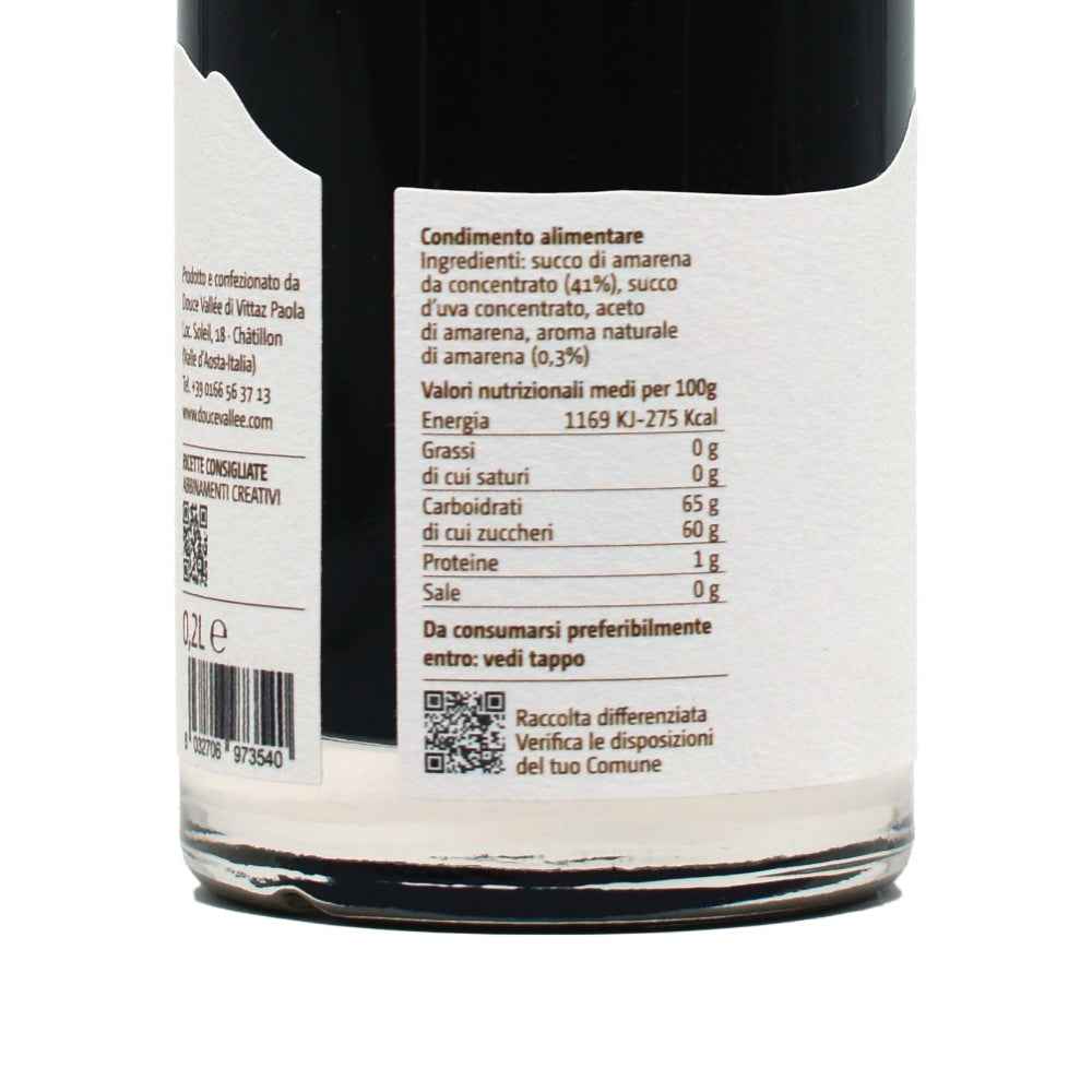 Agrodenso de Cereza Amarena 200ml - Condimento Gourmet 100% Natural