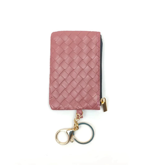 Ruby Mini Woven Wallet