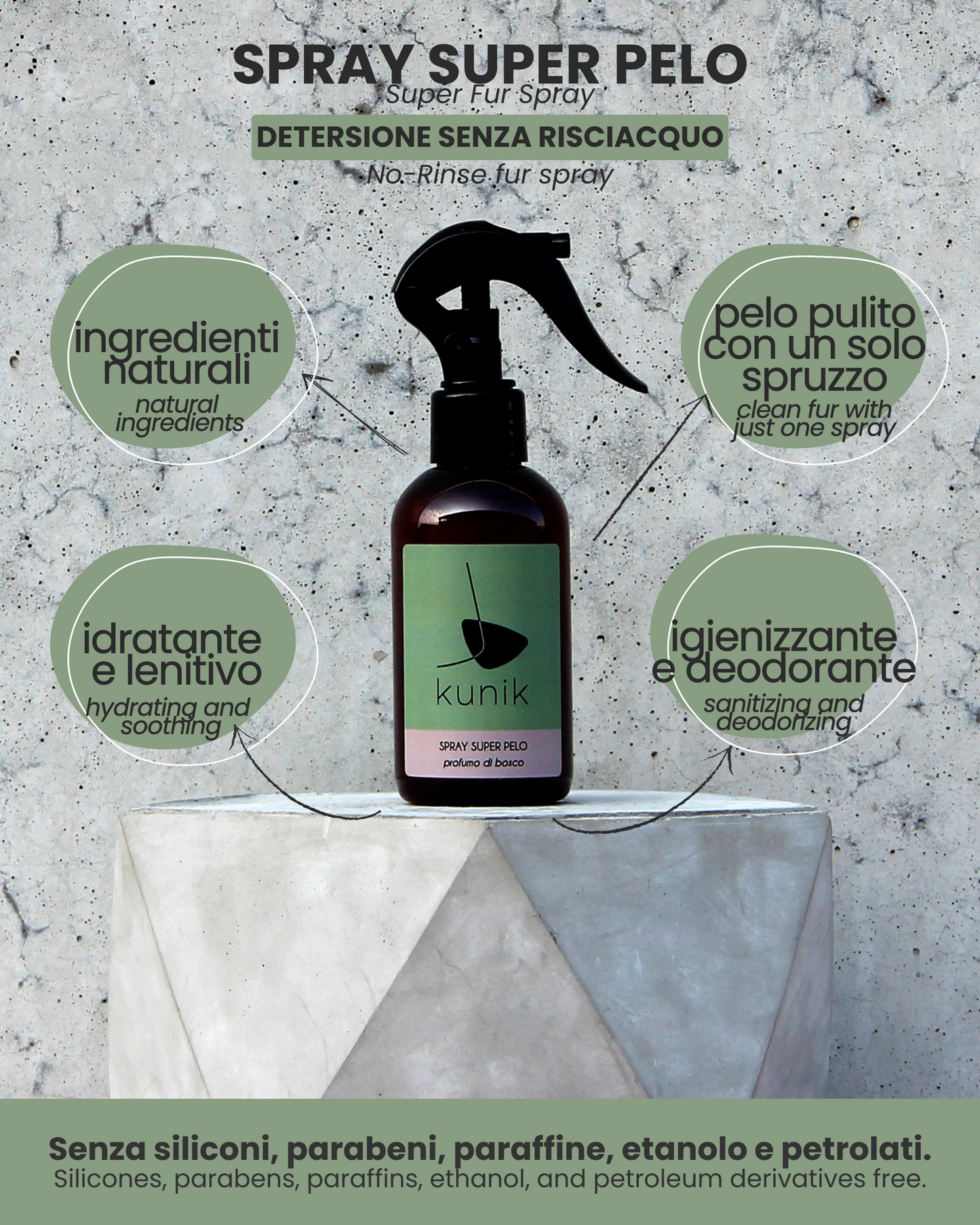 Spray súper pelo para mascotas