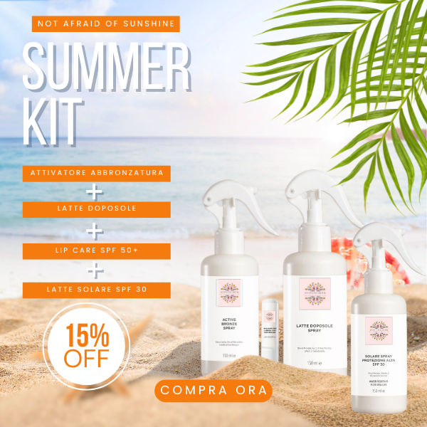 ☀️ KIT ÉTÉ – SPF 30 – Bronzage et Protection Naturelle