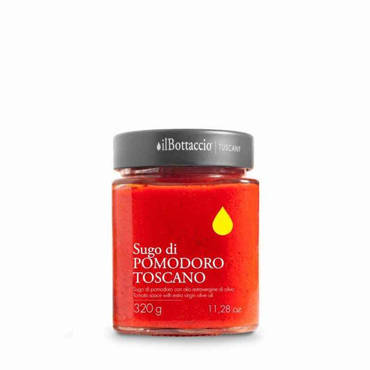 Salsa de tomate toscano con aceite de oliva extra virgen 320gr