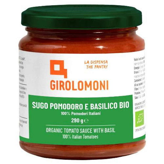 Sugo Pomodoro e Basilico BIO - GIROLOMONI