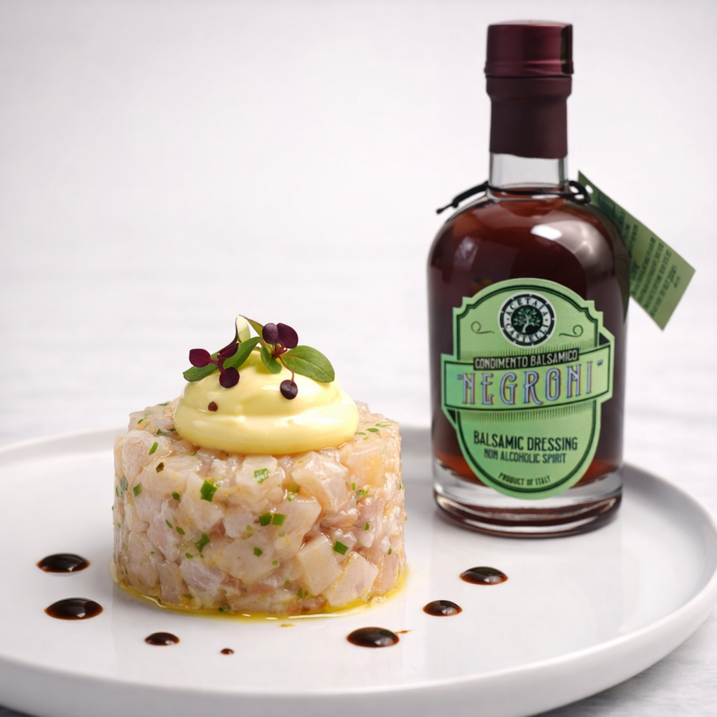 Pack de condimentos balsámicos sin alcohol: Gin Tonic, Spritz y Negroni