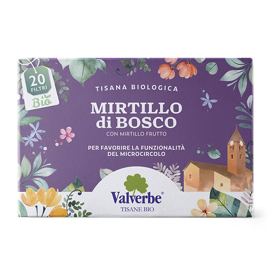 Tisana Mirtillo di Bosco Valverbe 30g - 20 Filtri