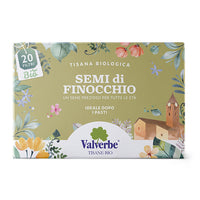 Tisana Semi di Finocchio Bio Valverbe 30g - 20 Filtri