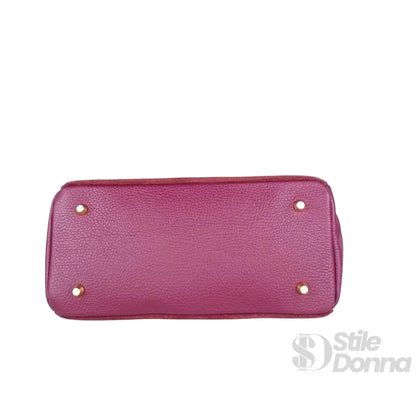 Velinara Borsa Scamosciata Bordeaux