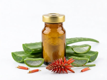 Organic Freeze-Dried Aloe Arborescens | ALOE ND | Concentrated Supplement - 14 Vials