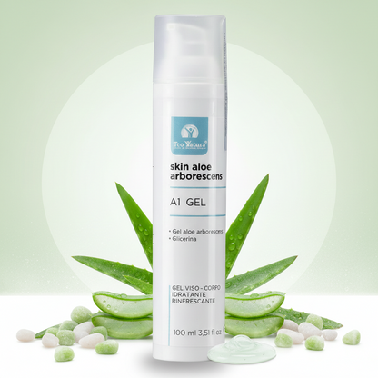 Gel Aloe Arborescens Bio Viso e Corpo 100ml | A1 Gel