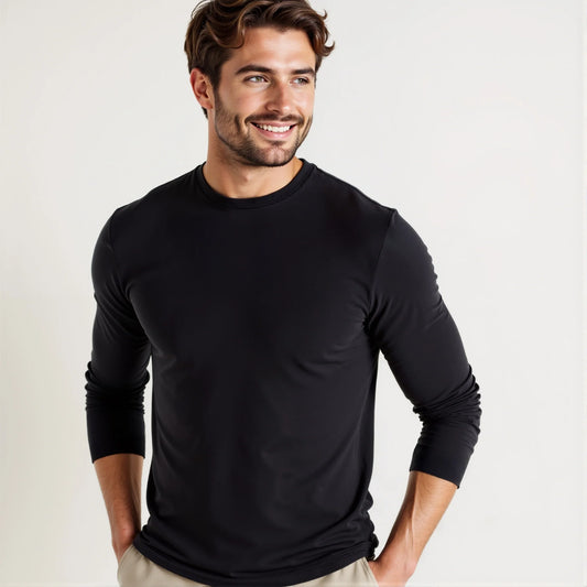 Alassio : t-shirt homme à manches longues