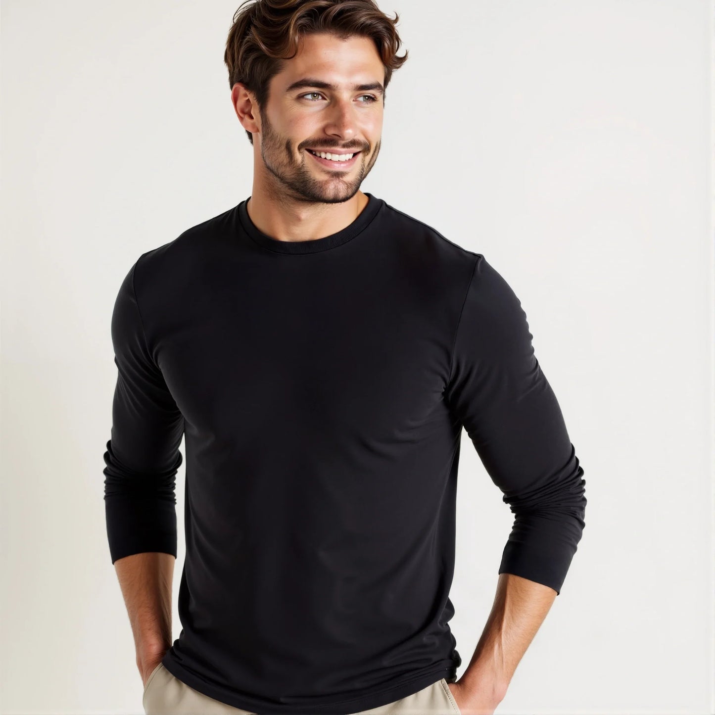 Alassio: men's long-sleeve t-shirt