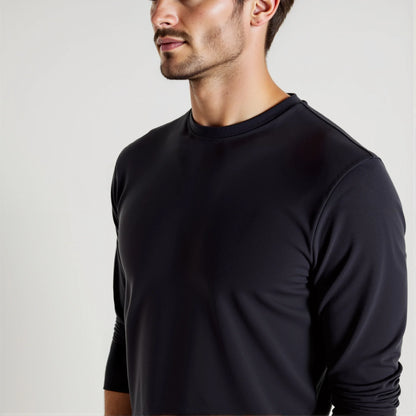 Alassio: camiseta masculina de manga longa