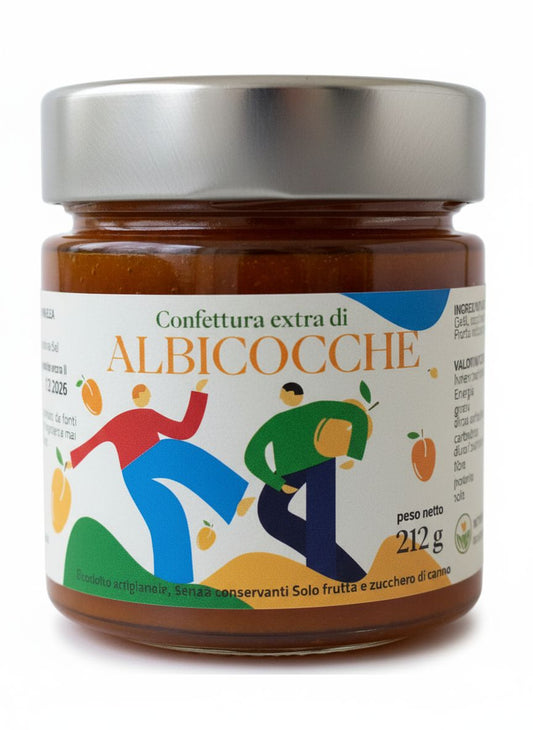 Confettura Extra di Albicocche Artigianale - Senza Conservanti