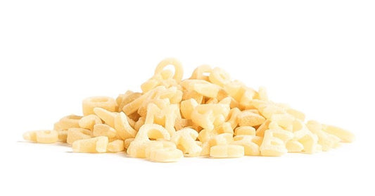 Alfabeto BIO trafilatura rugosa - Girolomoni