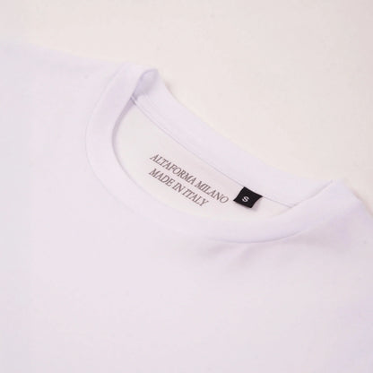 Amalfi: white men's Muscle Fit t-shirt