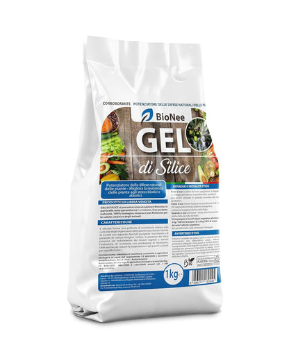 Gel de Silice pour Agriculture X 1 KG - Poudre de Roche, Renforceur des Défenses Naturelles, Effet Insecticide et Fongicide - Protection Naturelle pour Potager, Verger et Plantes Ornementales
