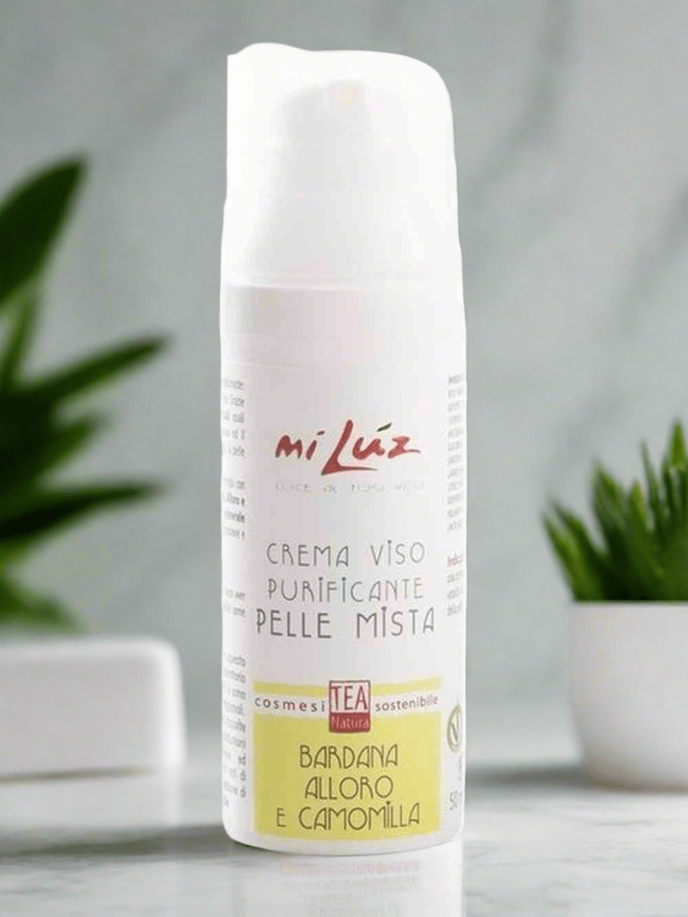Crema Facial Purificante para Piel Mixta - TeaNatura