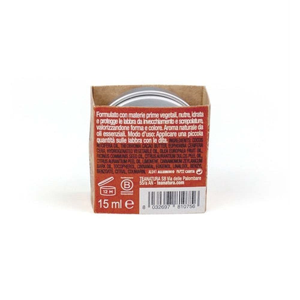 Bálsamo Labial Naranja y Canela - TeaNatura