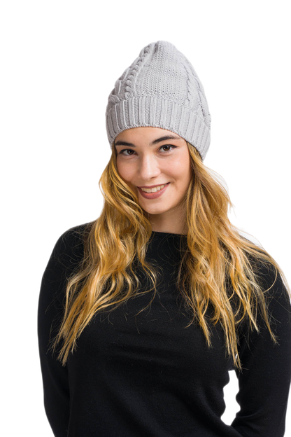 Betty: boina feminina em lã virgem merino