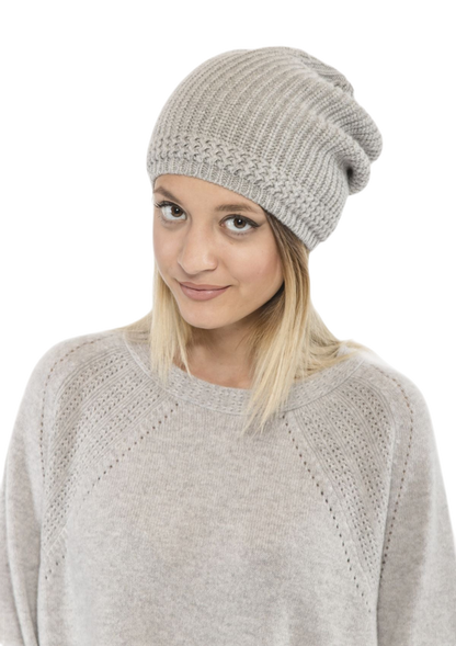 Mais Donna: cashmere and wool cap