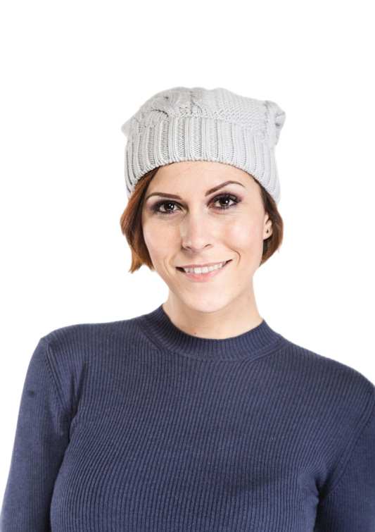 Betty : casquette femme en laine vierge mérinos