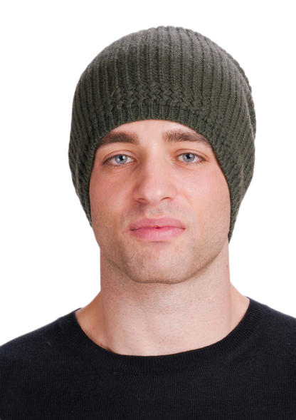 Mais Hombre: gorra de lana y cachemira