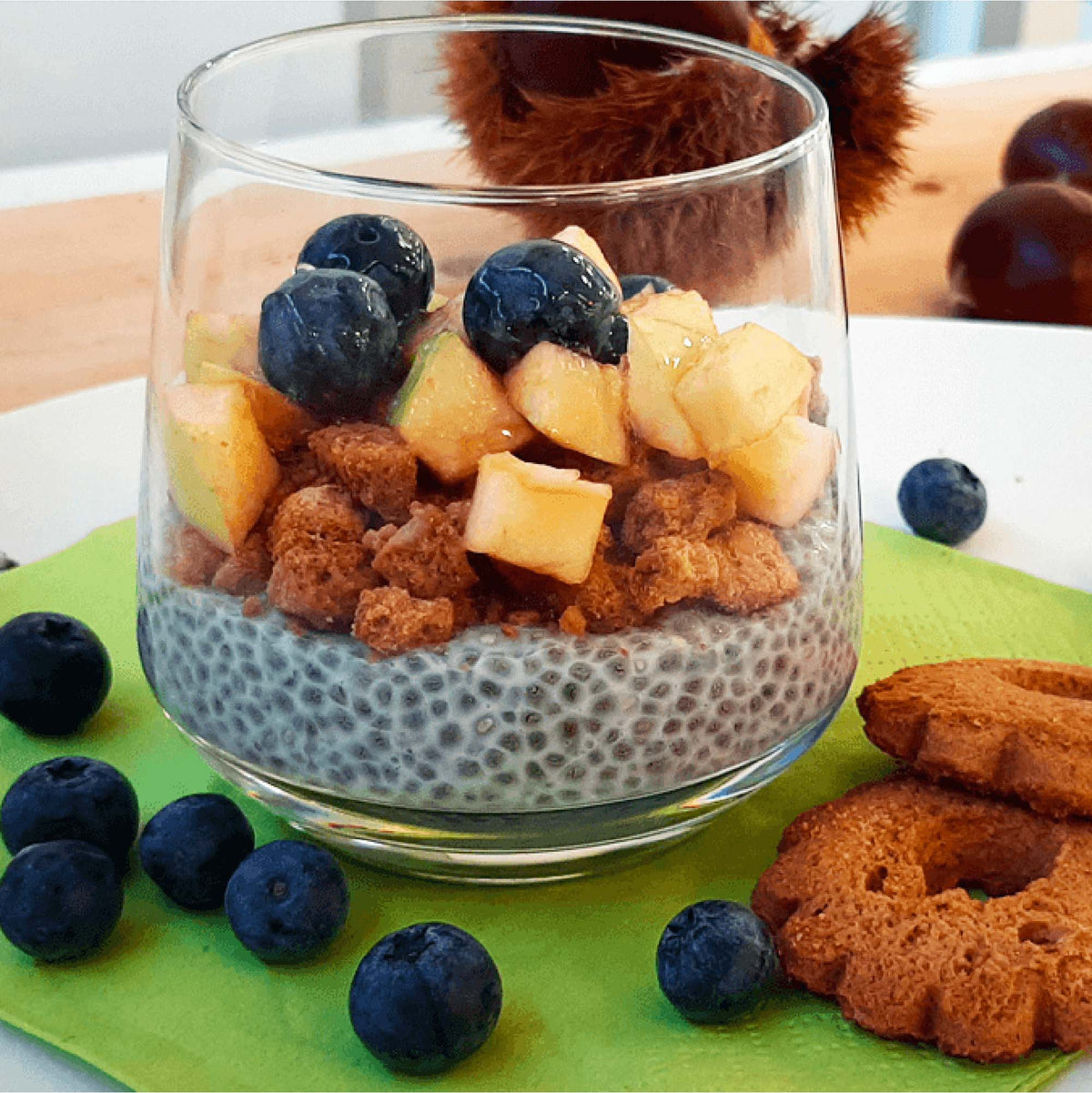 Glutenfreie Biscotti mit Haselnüssen und BIO Kichererbsenmehl 200g