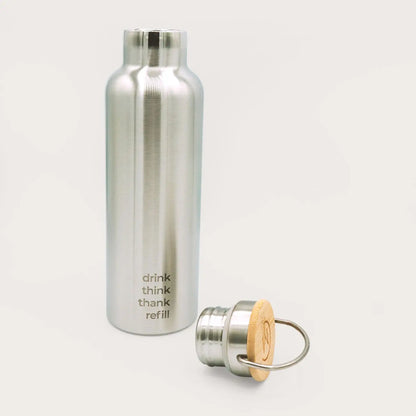 Gourde isotherme en acier inoxydable