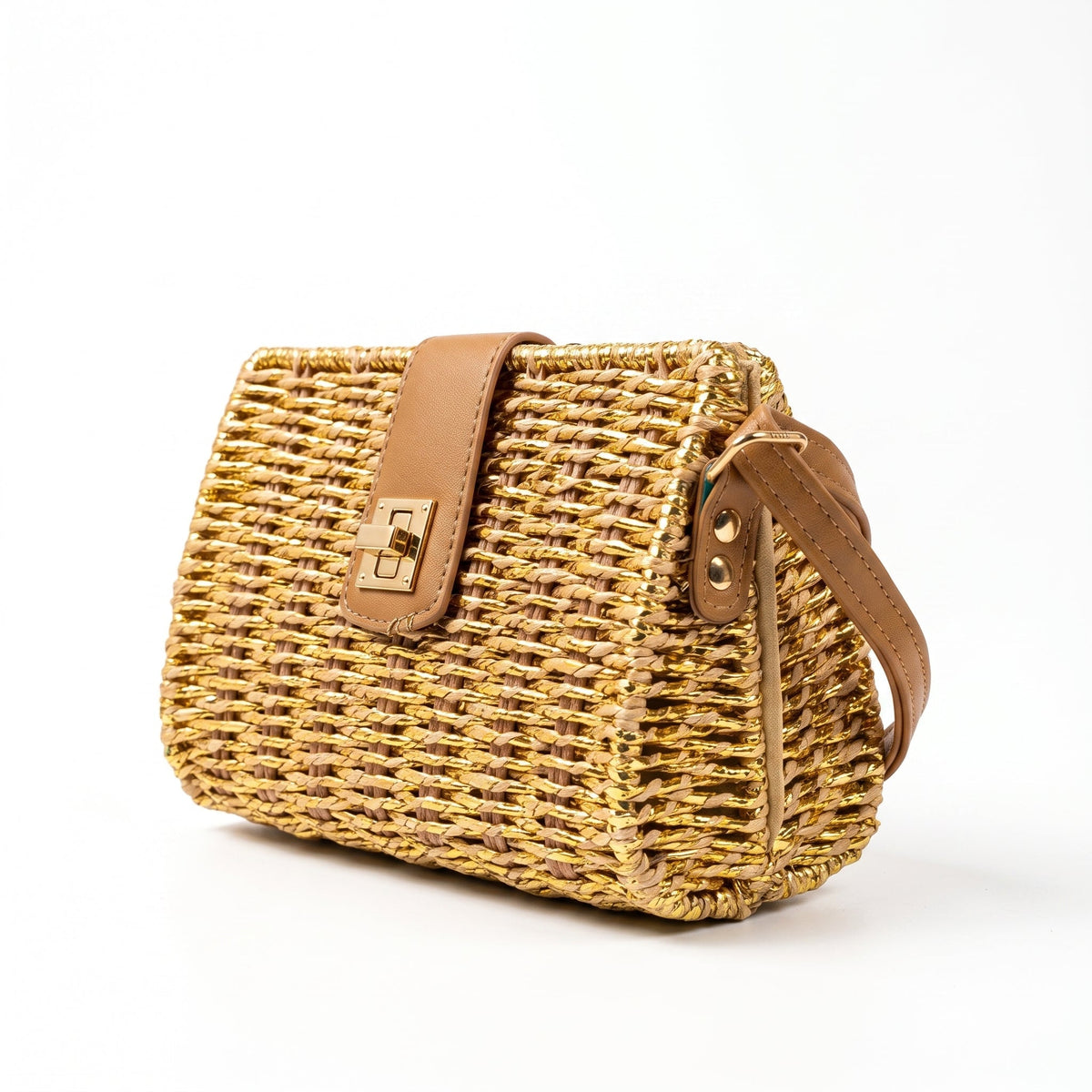 Natural Straw Handbag