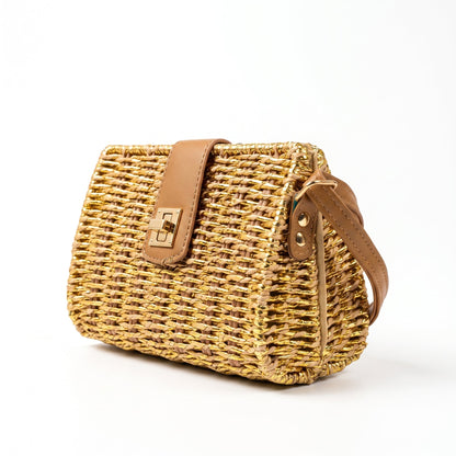 Natural Straw Handbag