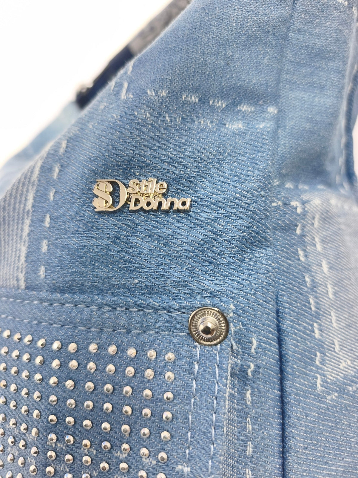 Urban Edge Borsa a Spalla in Denim