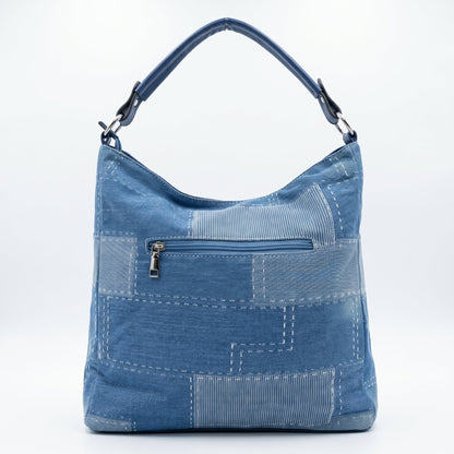 Urban Edge Borsa a Spalla in Denim