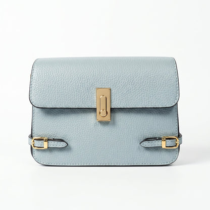 Sac à bandoulière Buckle Up en cuir véritable