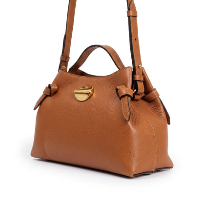 Livia Borsa in Vera Pelle con Disco Oro