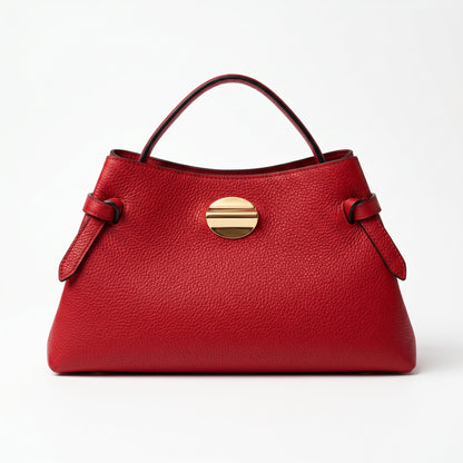 Livia Borsa in Vera Pelle con Disco Oro
