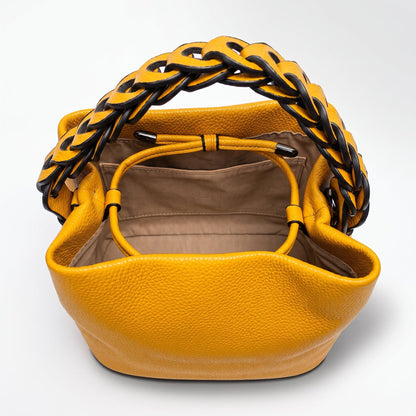 Borsa Secchiello Manico Intrecciato